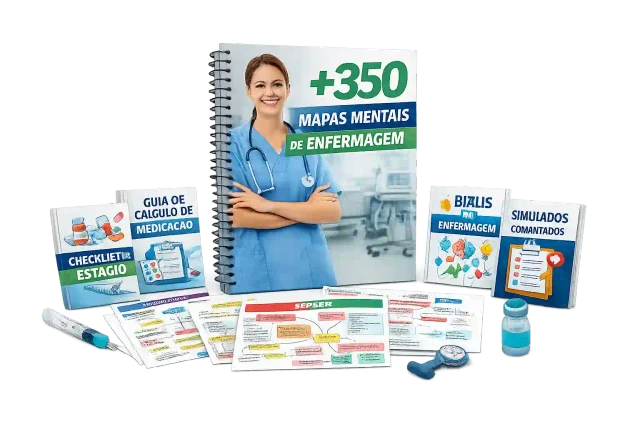 Mapas mentais de enfermagem